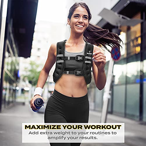Philosophy Gym Weighted Workout Vest, Strength Training Fitness Body Weight Vest