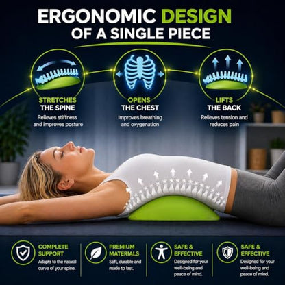bodyVance® Upper Back Relief Device – Premium Device for Costochondritis & Tietze Syndrome, Ergonomic Back Stretcher & Posture Corrector, Trigger Point Tool for Chest, Shoulder & Back Tension