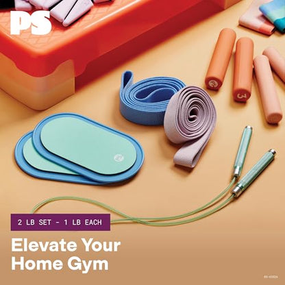 POPSUGAR Soft Wrist and Ankle Weights, Wearable Weights, Strengthens, Tones & Sculpts, Adjustable Ankle Weights for Work from Home Fitness, Gym Accessories for Women & Men