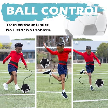 Soccer Training Mat with Video Guide & Grip Socks | 47“x32” Footwork Agility Mat for Ball Control & Speed | Non-Slip Soccer Practice Mat for All Ages, Home, Gym | Includes Training Equipment & Guide - style: 5-in-1 Ultimate