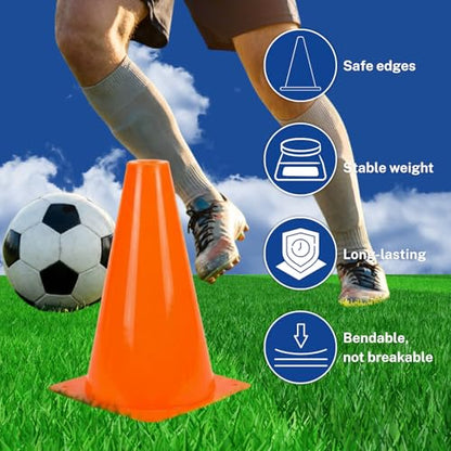 GSi 7" Marker Cones – Sports Training & Field Practice Cones