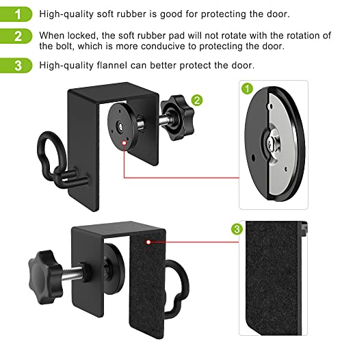 Heavy Duty Door Anchor for Fitness Training - Compatible with Resistance Bands, Suspension Straps and More - Ideal for Home Gym Workout, Strength Training, Physical Therapy