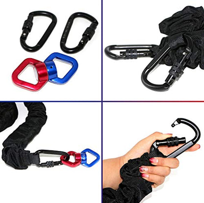 Pro Yoga Resistance Band - Heavy Duty Bungee Cord for Home Gym, Pilates & Agility Training (4 Weight Classes) - style: Weight Class -3