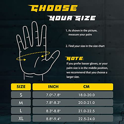 FREETOO Workout Gloves for Men, Weight Lifting Gloves with Full Palm Protection, Ultra Ventilated, Cushion Pads and Silicone Grip - size: Small