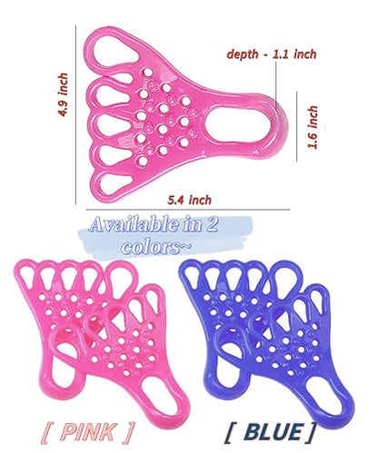 Toe Resistance Bands Strong Loop- Toe Stretcher -Toe Bands - color: pink