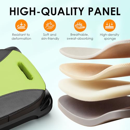 FIAMERMOR 2025 AB Roller Wheel - 4 wheel elbow support abdominal wheel automatic rebound abdominal fat burning weight loss core training equipment home/gym