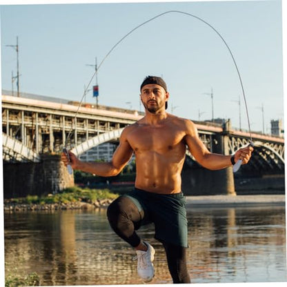 PRETYZOOM Smart Counting Skipping Rope for Adults Portable Lightweight Fitness Training Tool with Digital Counter Outdoor Practical Jump Rope for Weight Loss and Body Shaping
