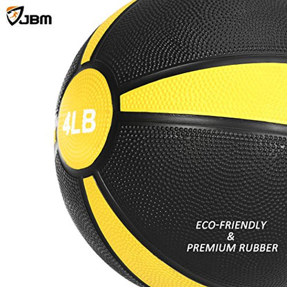 JBM Medicine Ball for Workouts Exercise Strength Training