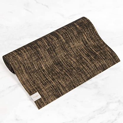 Myga Jute Yoga Mat, High Performance Vegan Floor Exercise Mat, Eco Friendly Biodegradable Yoga Mat with PVC Backing,72" x 24", 0.2" Thickness