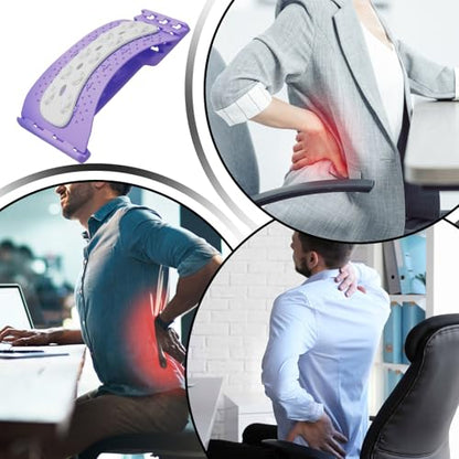 Back Cracker Arc Traction Massager - color: Aqua