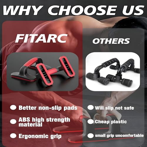 Pushup Bars，Non-Slip Push-Up Handles with Enhanced Grip – Lightweight & Eco-Friendly Fitness Solution for Man & Women - color: Green
