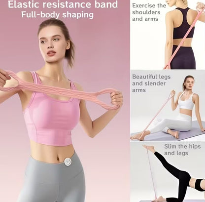 5-Piece Yoga and Fitness Set: Home fitness equipment Includes Resistance Bands, Hand Gripper, Jump Rope, 2pcs Water-Filled Dumbbells, and 1 Water-Filled Kettlebell, Entry-level Fitness set，christmas gifts，Holiday Gift,Gifts for Women & Men - color: Pink k