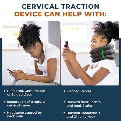 Cervical Neck Traction Device, Neck Stretcher and Cervical Traction Device