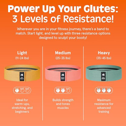 Retrospec Engage Resistance Booty Bands - color: Beach Bum