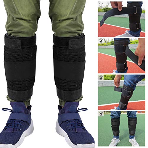 Weighted Ankle Band Adjustable Net Cloth Ankle Leg Band Soft and Breathable Exercise Training Brace