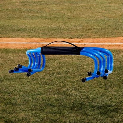 Yiju 5 Pieces Football Training Hurdles Physical Training Obstacles Practical Physical Training Barrier for Basketball Training
