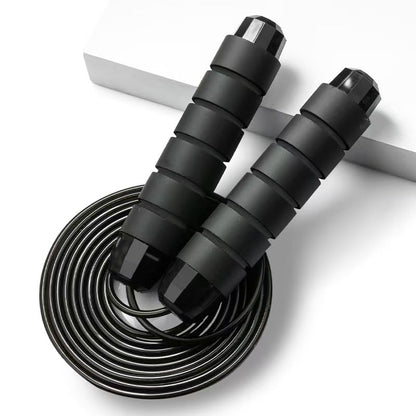 Jump Rope, Adjustable Jump Ropes for Fitness for Women Men – Tangle-Free Rapid Speed Jumping Rope Cable with Ball Bearings – Exercise & Slim Body at Home School Gym