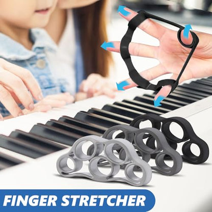 Grip Strength Trainer (8 Pack), Forearm Strengthener, Stress Balls for Adults, Hand Strengthening Devices, Wrist Finger Strengthener, Physical Therapy Exercise Equipment, Golf Baseball Climbing