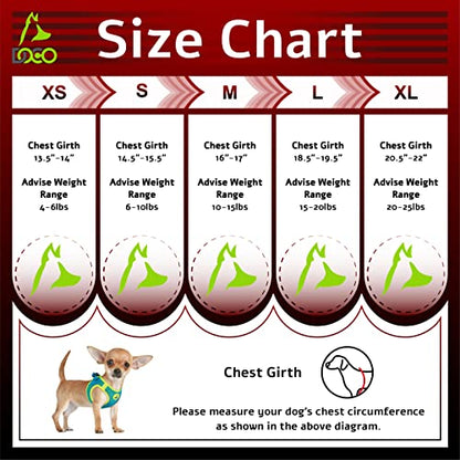 DOCO Dog Harness for Large Sized Dog - Athletica Adjustable, No Pull, No Choke, Puppy Vest Lightweight Air Mesh, Reflective, Puppy Essentials – Lime, Large (Chest 18.5"-19.5", Weight 15–20 lbs)