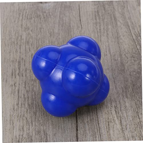 Totority Reaction Ball Hexagonal Training Silicone Wrist Ball Exerciser for Baseball Agility Reflex Training