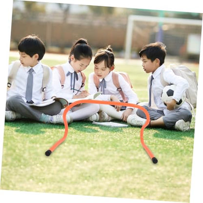 4Pcs Plastic Training Hurdles for Track Agility Speed Equipment Abs Base Outdoor Sports Soccer Fitness