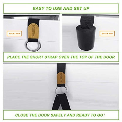 UBING Leg Stretcher, Door Flexibility Trainer, Over the Door Strech Strap for Flexibility, Splits Trainer for Dance Ballet Cheer Gymnastics Taekwondo Stretching