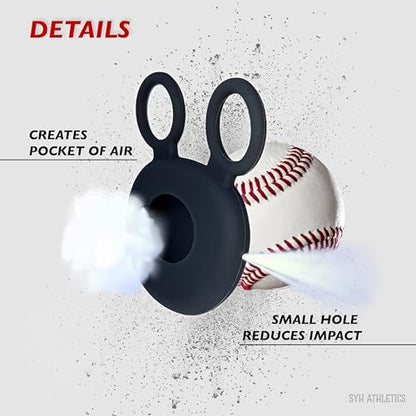 Palm Guard Padding for Baseball & Softball Catchers - 3 Sizes (Youth/Adult) - size: Large