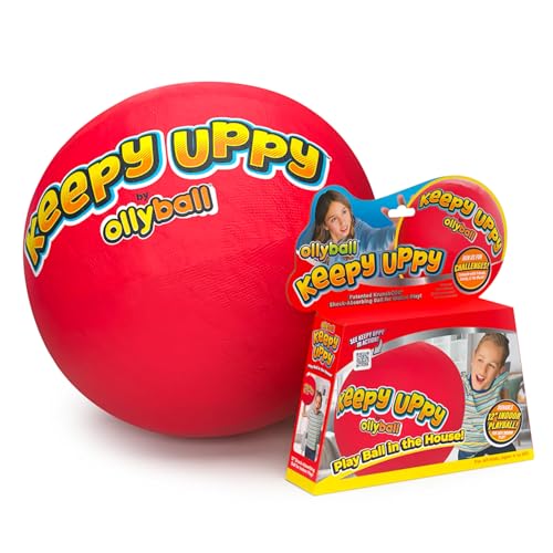 Keepy Uppy The Patented Shock-Absorbing Indoor Kickball for Full-Force Bouncy Indoor and Outdoor Play