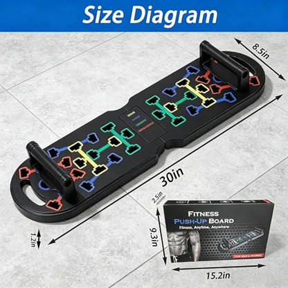Push‑Up Board, Multifunctional Push Up Stand, Men & Women