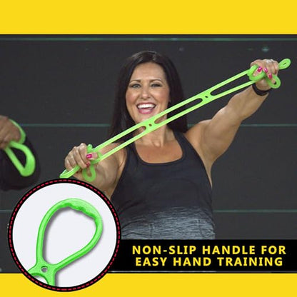 Workout Bands 7 Ring Adjustable Resistance Bands for Working Out Home Workout Walking Exercise Workout Bands Fitness Program Exercise Bands Stretch Bands for Recovery