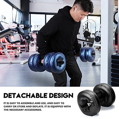 15-20kg Dumbbell Flexible Fitness Water-filled Gym Home Exercise Equipment Bodybuilding