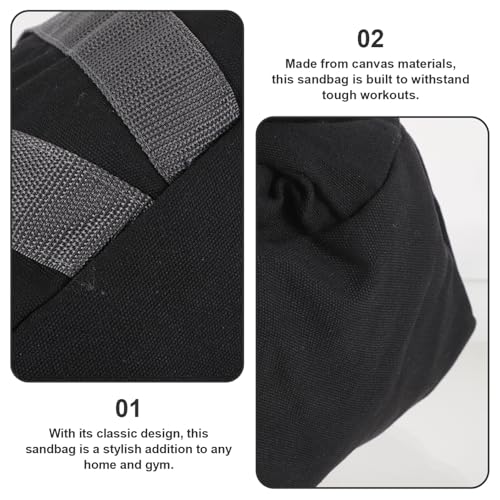 Abaodam Weight Lifting Sand Bag for Strength Training Adjustable Weight Sandbags Handles Sturdy Nylon for Outdoor Workouts and Fitness Training