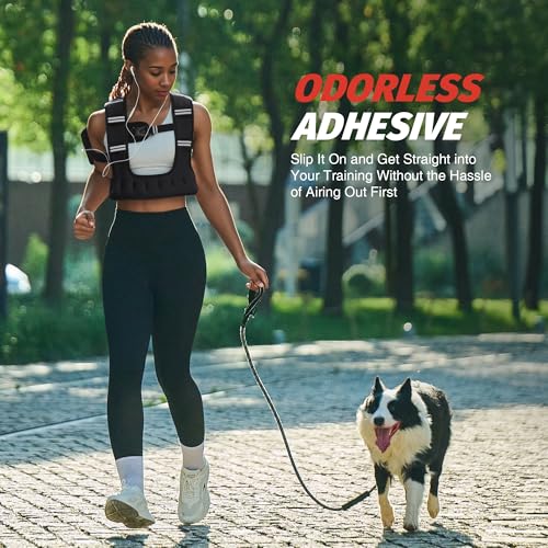 ZELUS Weighted Vest for Women & Men, U-Shaped Running Vest with Arm Pocket - color: Black, size: 12LB