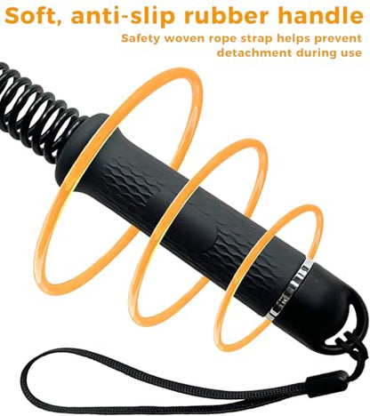 Ropeless Battle Ropes (2-Pack) for Home Gym, Adjustable Resistance Workout Ropes for HIIT, Cardio, Strength & Muscle Training, Low-Impact Exercise Equipment for Men & Women