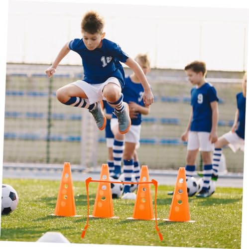 YARNOW Agility Hurdles Football Training Hurdle Training Equipment Multi-Level Mini