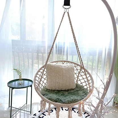 4 PCS Short Straps Tree Swing Straps Hanging Kit, with Carabiners, Heavy Duty Suspension Kits for Gym Fitness Cable Machine Extension, Hanging Pulleys, Rings,Hammock Tree Straps