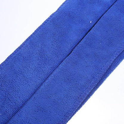 Quick Dry Sports Towel with Hook Loop, Portable Fitness Sweat Towel for Gym, Yoga, Golf – Fast Drying, Lightweight Microfiber in Navy Blue for Travel and Workout