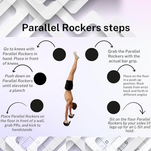 The All-American Gymnastics Training Kit, Includes Ultra Rockers, Ring Rockers & Parallel Rockers for Full-Body Strength, Balance & Core Conditioning, Home Gym Equipment for Athletes & Coaches