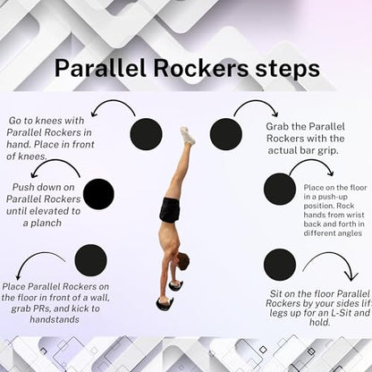 The All-American Gymnastics Training Kit, Includes Ultra Rockers, Ring Rockers & Parallel Rockers for Full-Body Strength, Balance & Core Conditioning, Home Gym Equipment for Athletes & Coaches
