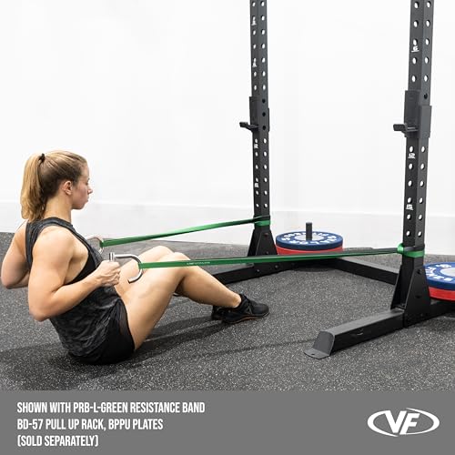Valor Fitness Resistance Band Handles - Set of 2 for Home Gym Workouts – Strength Training Accessories for Pull-Ups, Chest Press, Rows & Upper Body Exercises