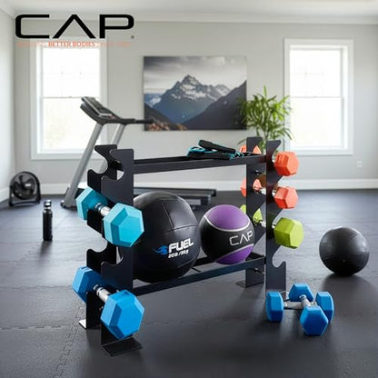 CAP Barbell Dumbbell and Accessories Rack