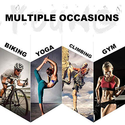 Peicees 20 Pack Microfiber Neck Cooling Towels Sports Sweat Towels Sweat Headband for Travel Beach Swimming Camping Climbing Gym Yoga Workout Backpacking, Multicolors
