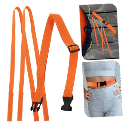 Totority 1set Float Tether Pool Safety Belt Double Safety Design for Swim Training Wear-Resistant Exercise for Adults and Beginners Pool