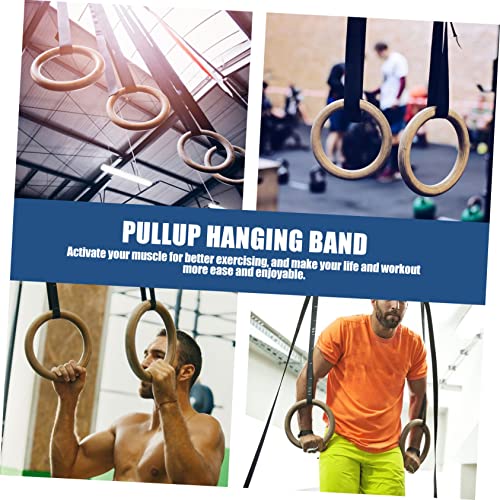 3pcs Multifunctional Fitness Hanging Belts Portable Pullup Bands for Strength Training for Easy Storage and Travel Activate Muscles for Workouts