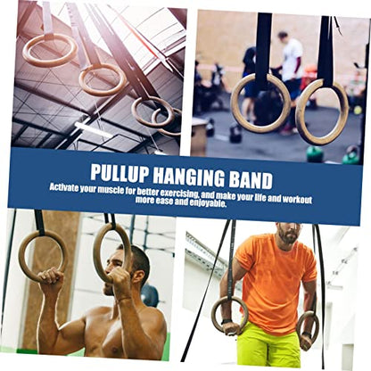 3pcs Multifunctional Fitness Hanging Belts Portable Pullup Bands for Strength Training for Easy Storage and Travel Activate Muscles for Workouts