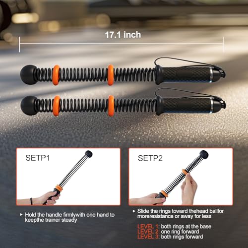 Ropeless Battle Ropes - Adjustable Weight Ropeless Battle Ropes for Home Gym, Portable Cordless Workout Fitness Equipment for Strength Building, HIIT and Low-Impact Aerobic Training for Men & Women