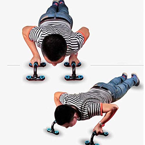 Portable Workout Stand Push Up Board Handles Training System For Home Gym & Traveling Fitness comfort