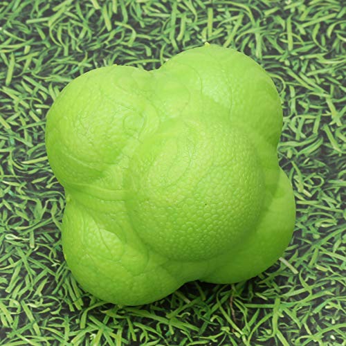 Reaction Ball, 3PCS Reflex Ball Bounce Reaction Balls Sports Reaction Balls Reactivity Ball Bounce Balls Speed Reflex Training Ball for Baseball Softball Reflex Agility Trainer