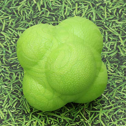 Reaction Ball, 3PCS Reflex Ball Bounce Reaction Balls Sports Reaction Balls Reactivity Ball Bounce Balls Speed Reflex Training Ball for Baseball Softball Reflex Agility Trainer