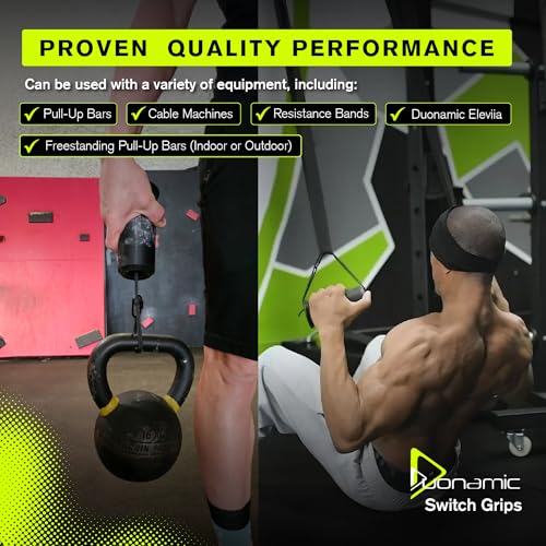Eleviia: Portable Doorway Pull-Up Bar – Lightweight, Travel-Ready, 250 lb Capacity - color: Black